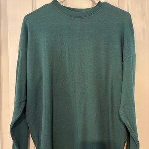 ALO Yoga Women's Teal Sweatshirt